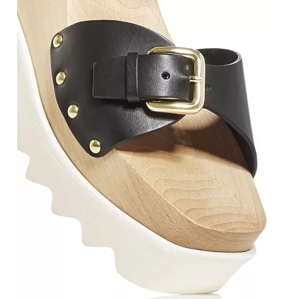 Stella McCartney Elyse Wedge Platform Sandals NWT
